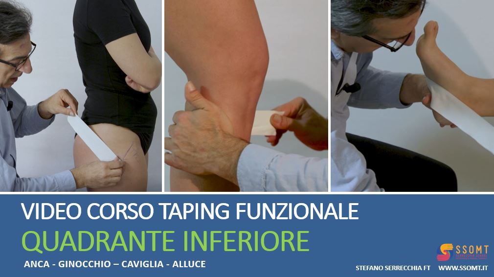 VIDEO CORSO TAPING FUNZIONALE - QUADRANTE INFERIORE