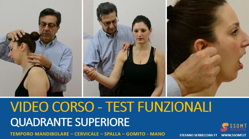 VIDEO CORSO TEST FUNZIONALI - QUADRANTE SUPERIORE